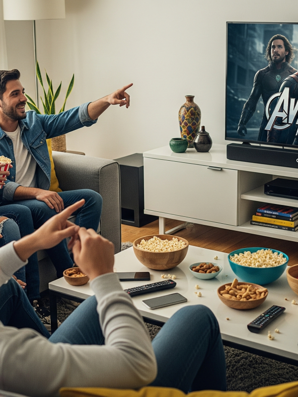 El corazón de este sistema es, sin duda el televisor.