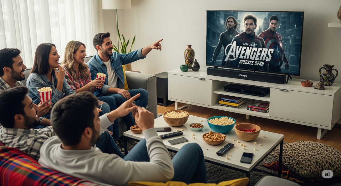El corazón de este sistema es, sin duda el televisor.